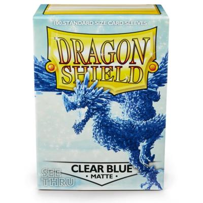 Dragon Shield Matte Clear Blue - 7506569110338 - CrystalLotus.eu