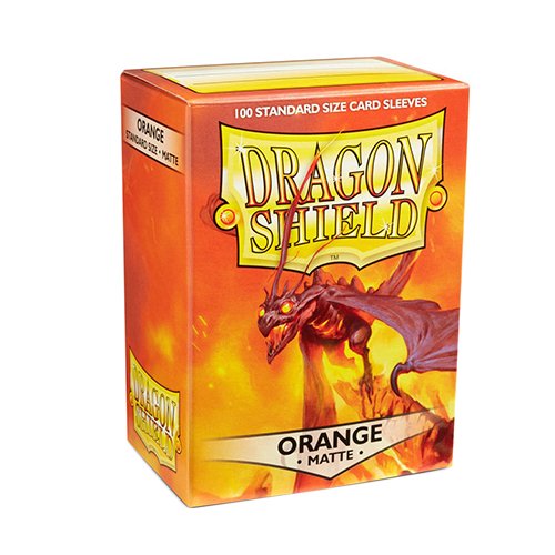 Dragon Shield Matte Orange - 5706569110130 - CrystalLotus.eu