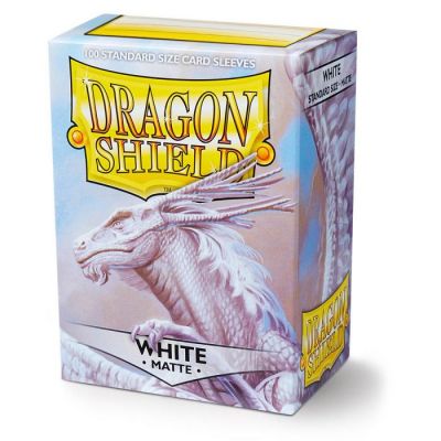 Dragon Shield Matte White - 5706569110055 - CrystalLotus.eu