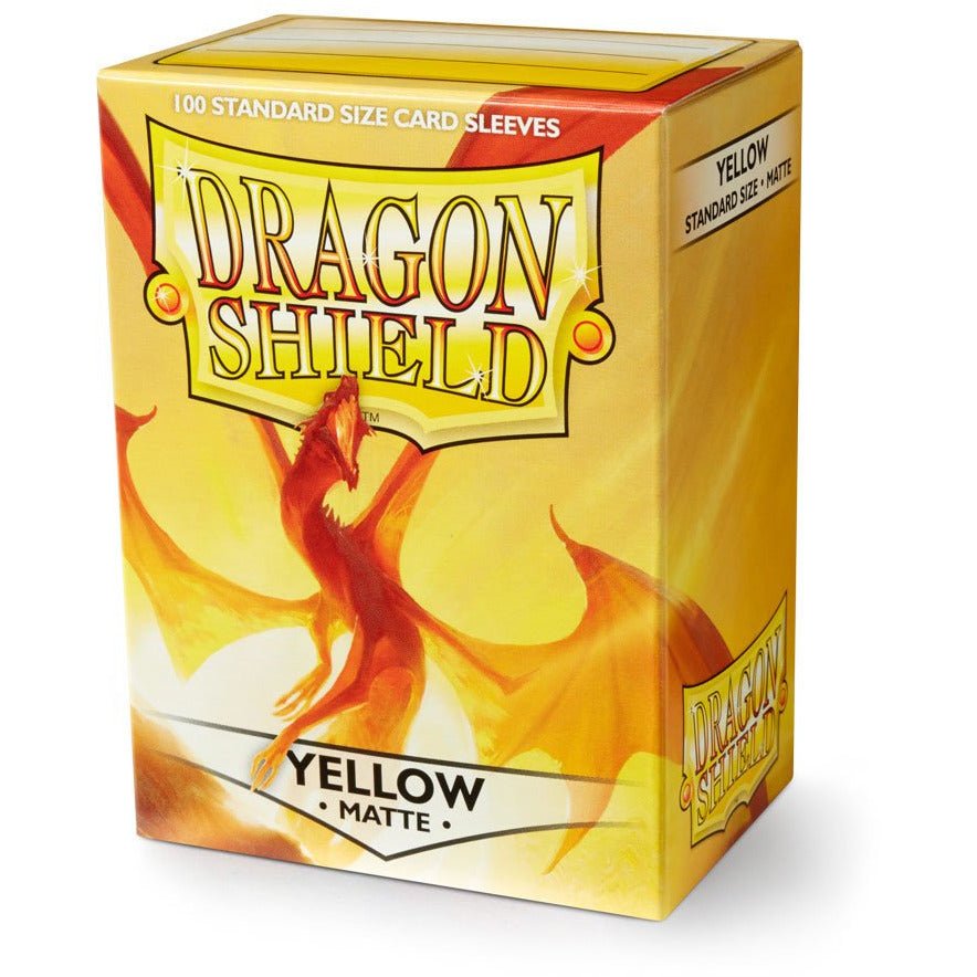 Dragon Shield Matte Yellow - 5706569110147 - CrystalLotus.eu