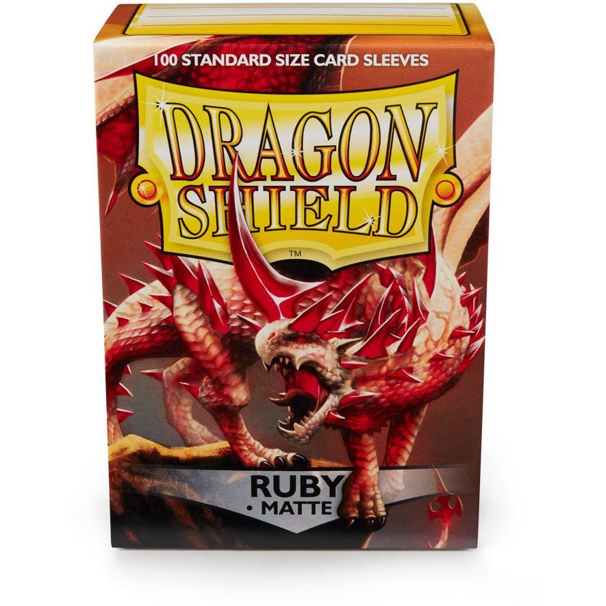 Dragon Shield Ruby Matte - 5706569110376 - CrystalLotus.eu