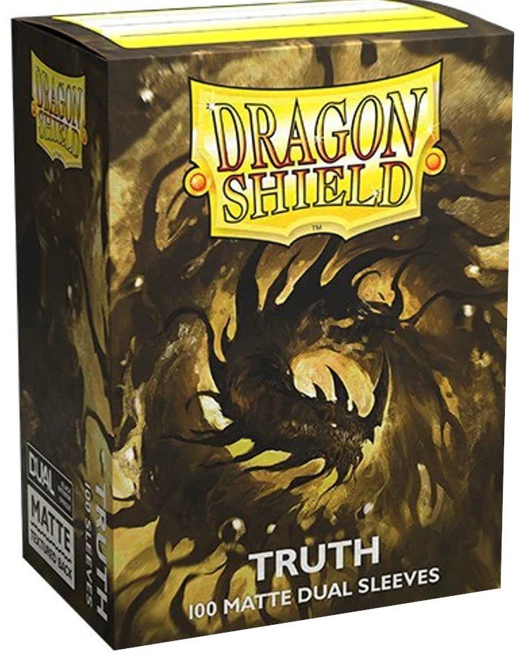 Dragon Shield Sleeves - Standard size - Matte Dual - Truth (100 Sleeves) - 5706569150600 - CrystalLotus.eu