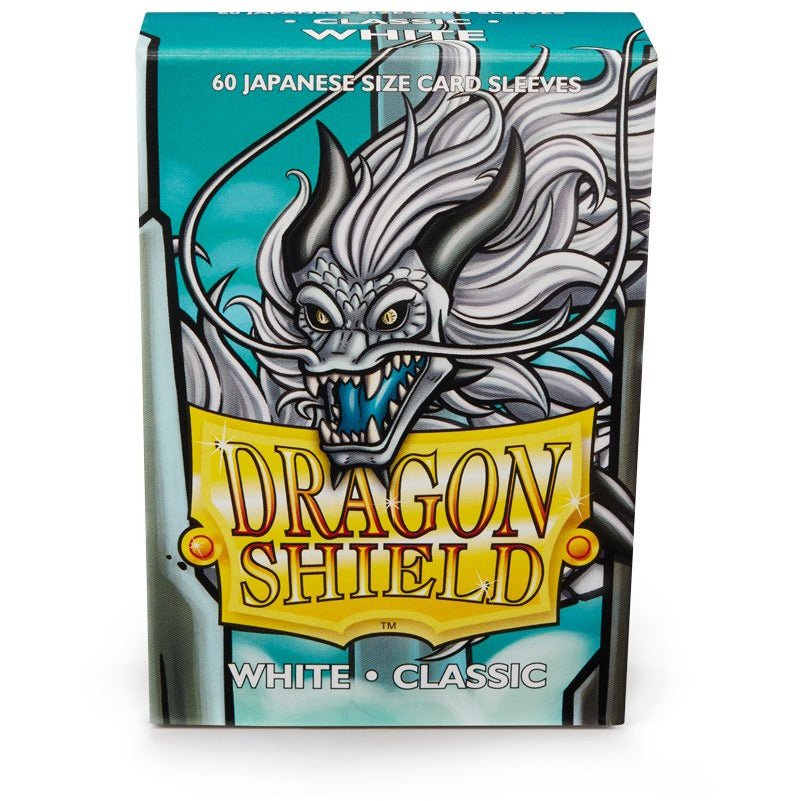 Dragon Shield Small Size Sleeves - Japanese Classic White (60pcs) - 5706569106058 - CrystalLotus.eu