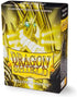 Dragon Shield Small Sleeves - Japanese Matte Yellow (60 Sleeves) - 5706569111144 - CrystalLotus.eu