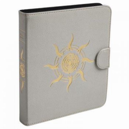 Dragon Shield Spell Codex Portfolio - Ashen White - 5706569500177 - CrystalLotus.eu