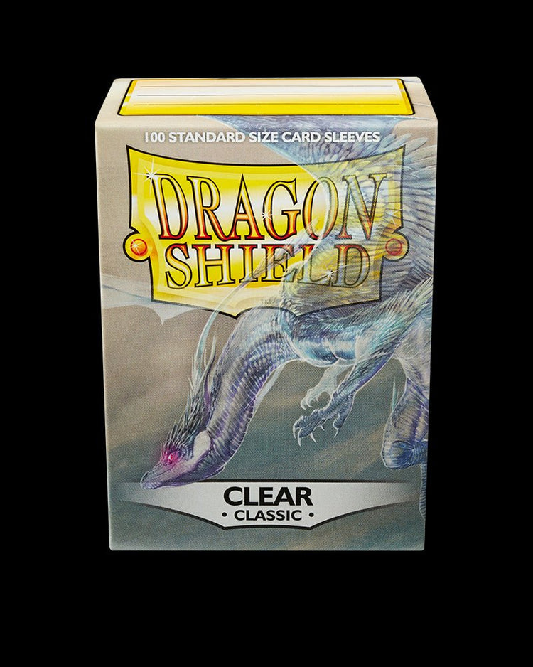 Dragon Shield Standard Sleeves - Clear (100 Sleeves) - 5706569100018 - CrystalLotus.eu