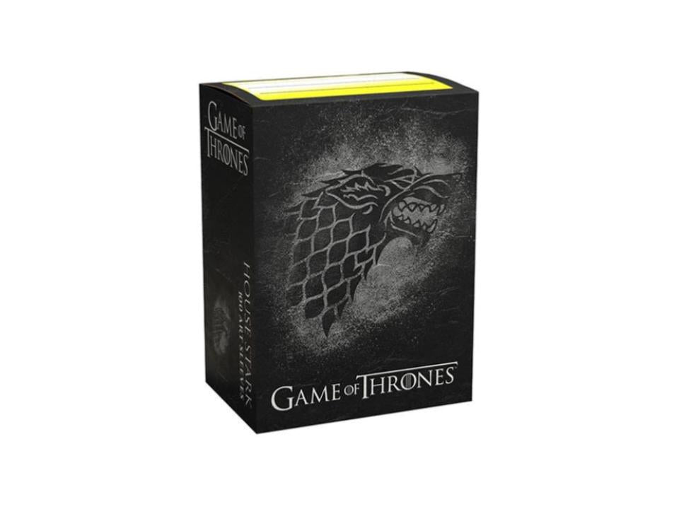 Dragon Shield Standard Sleeves - Game of Thrones House Stark (100 Sleeves) - 5706569160296 - CrystalLotus.eu