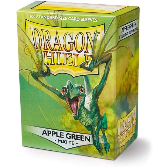 Dragon Shield Standard Sleeves - Matte Apple Green (100 Sleeves) - 5706569110185 - CrystalLotus.eu