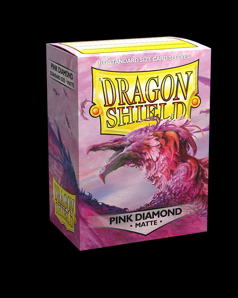 Dragon Shield Standard Sleeves - Matte Pink Diamond (100 Sleeves) - 5706569110390 - CrystalLotus.eu