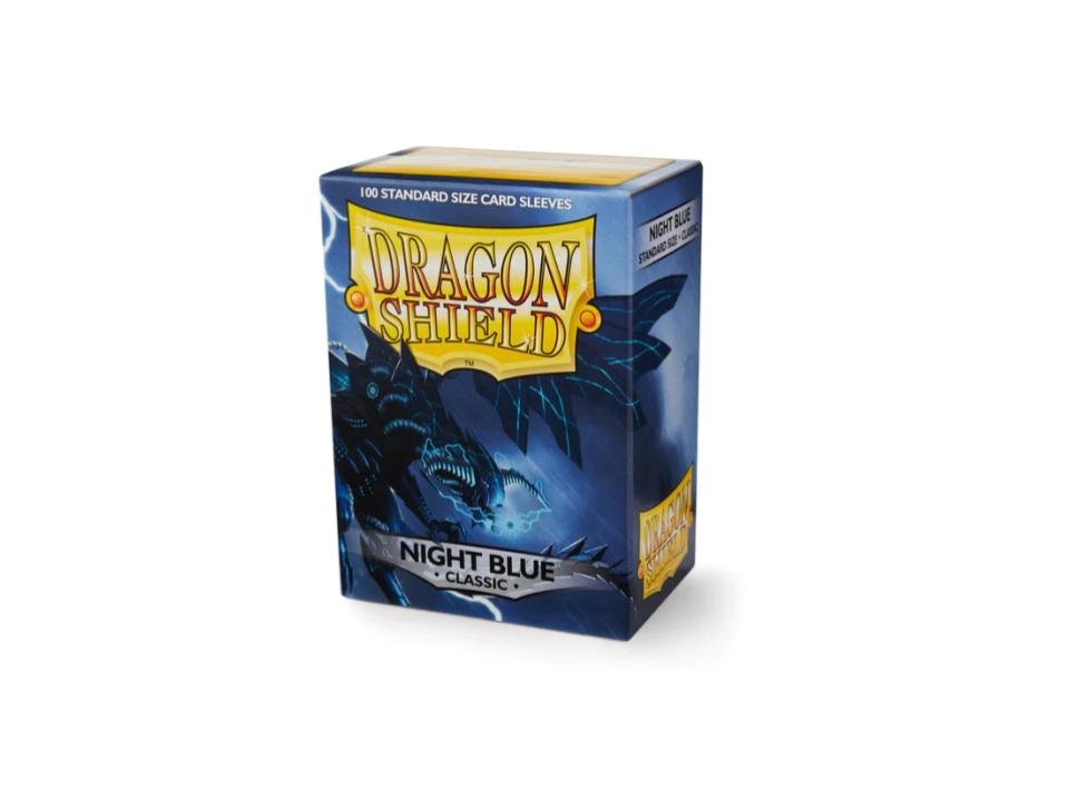 Dragon Shield Standard Sleeves - Night Blue (100 Sleeves) - 5706569100421 - CrystalLotus.eu