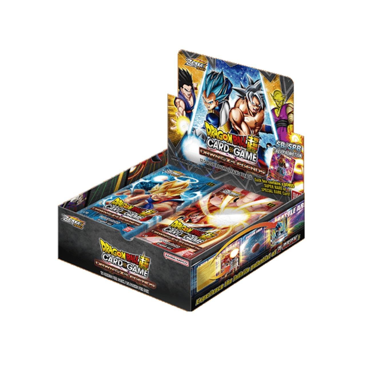 DragonBall Super Card Game - Dawn of the Z - Legends Booster Box (24 Packs) [DBS - B18] - 811039037529 - Crystal Lotus