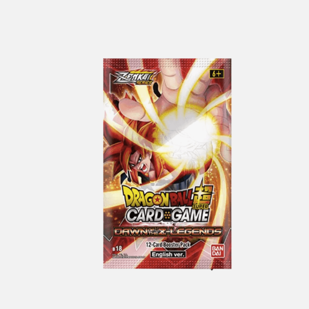 DragonBall Super Card Game - Dawn of the Z - Legends Booster (Single Pack) [DBS - B18] - 811039037512 - Crystal Lotus