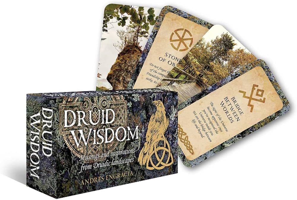 Druid Wisdom Cards - 9781922579454 - CrystalLotus.eu