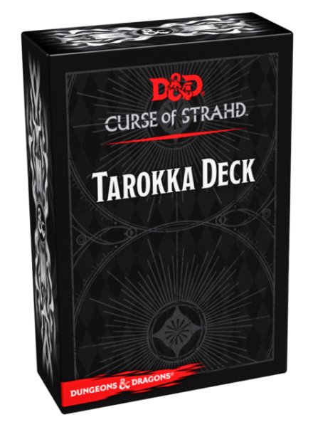 Dungeons &amp; Dragons 5th Edition Curse of Strahd: Tarokka Deck (54 Cards) - 9780786966585 - CrystalLotus.eu