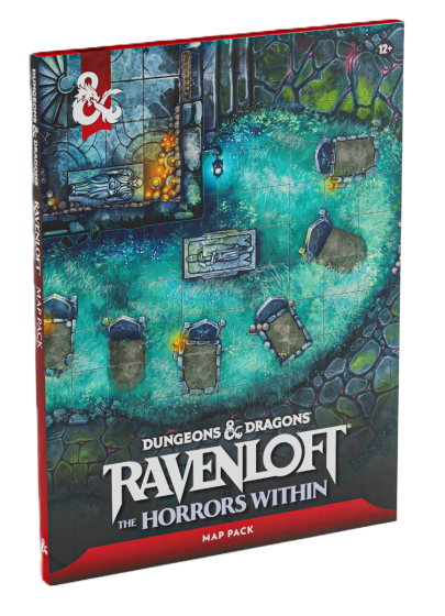 Dungeons &amp; Dragons 5th Edition - Ravenloft: The Horrors Within Map Pack - 9780786970056 - Crystal Lotus