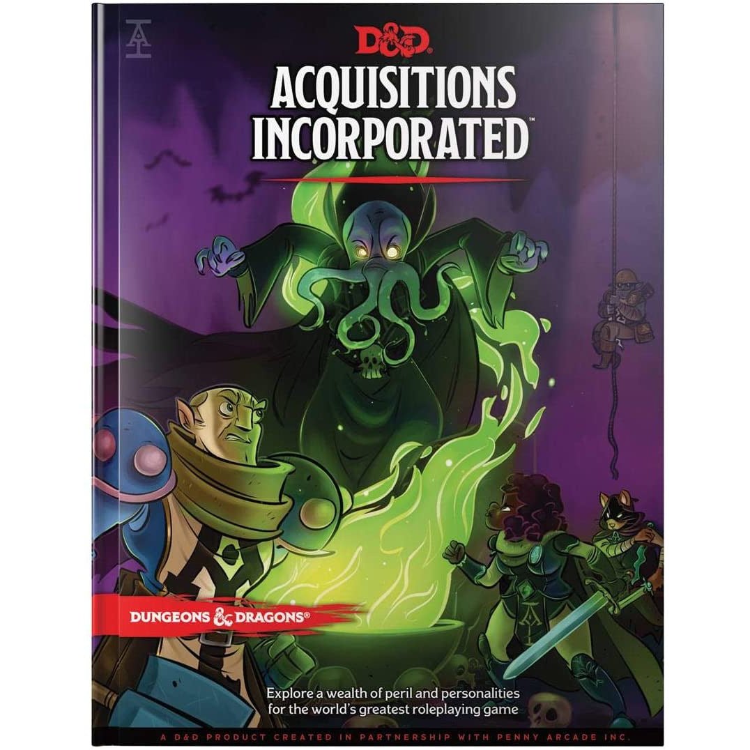 Dungeons &amp; Dragons 5th Edition RPG Adventure Acquisitions Incorporated - 9780786966905 - CrystalLotus.eu