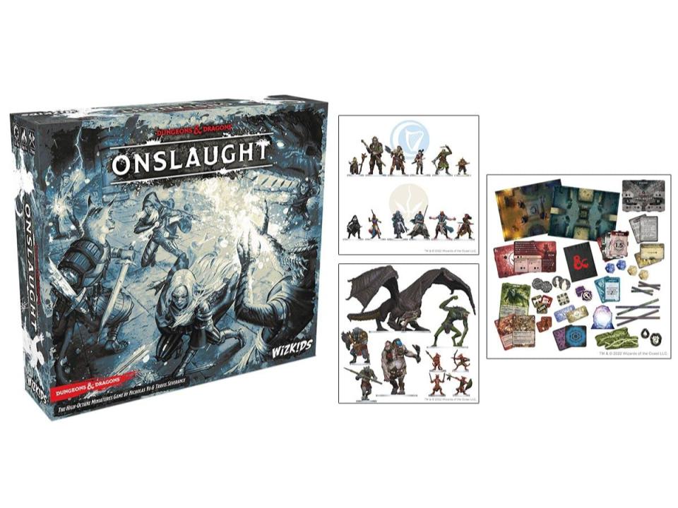 Dungeons &amp; Dragons Board Game: Onslaught Core Set - 634482897003 - CrystalLotus.eu