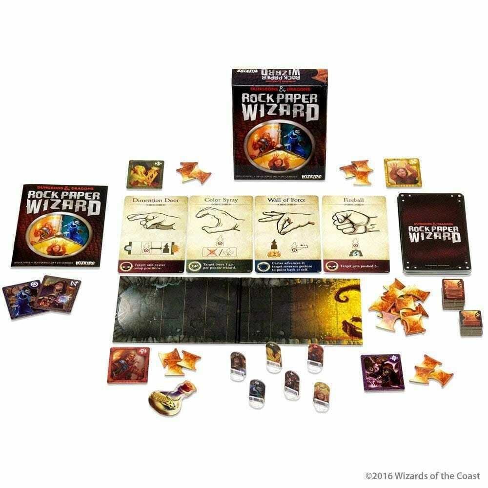 Dungeons &amp; Dragons Board Game Rock Paper Wizard *English Version* - 634482727898 - CrystalLotus.eu