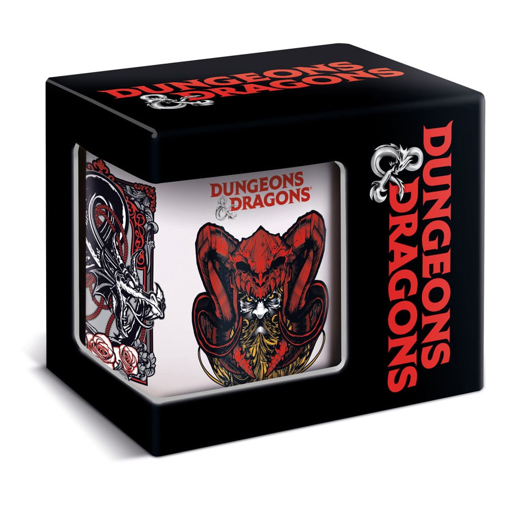 Dungeons &amp; Dragons - Dragons &amp; Roses Mug - 8412497008506 - CrystalLotus.eu