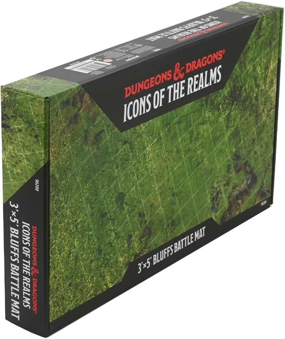 Dungeons &amp; Dragons Icons of the Realms: Bluffs Battle Mat - 634482962008 - Crystal Lotus