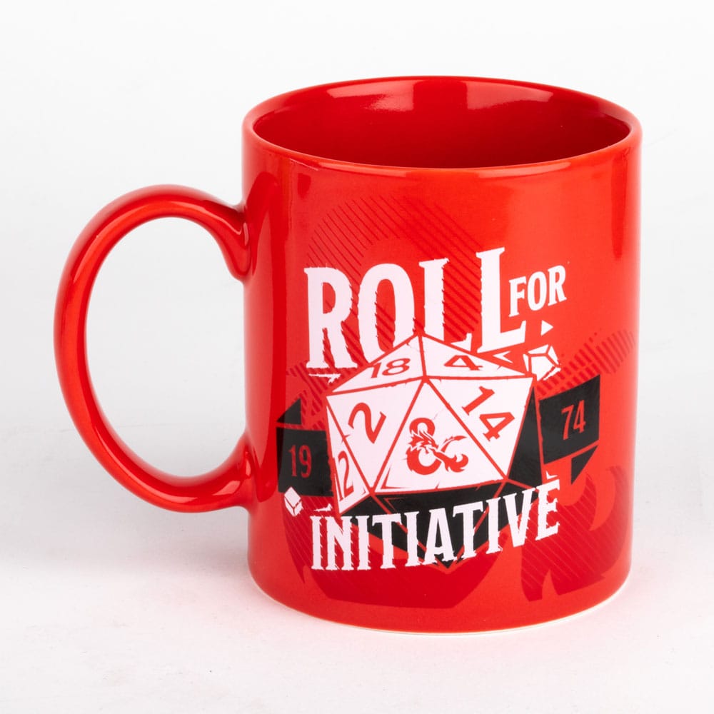 Dungeons &amp; Dragons Mug Roll for Initiative 320 ml - 3328170292863 - CrystalLotus.eu