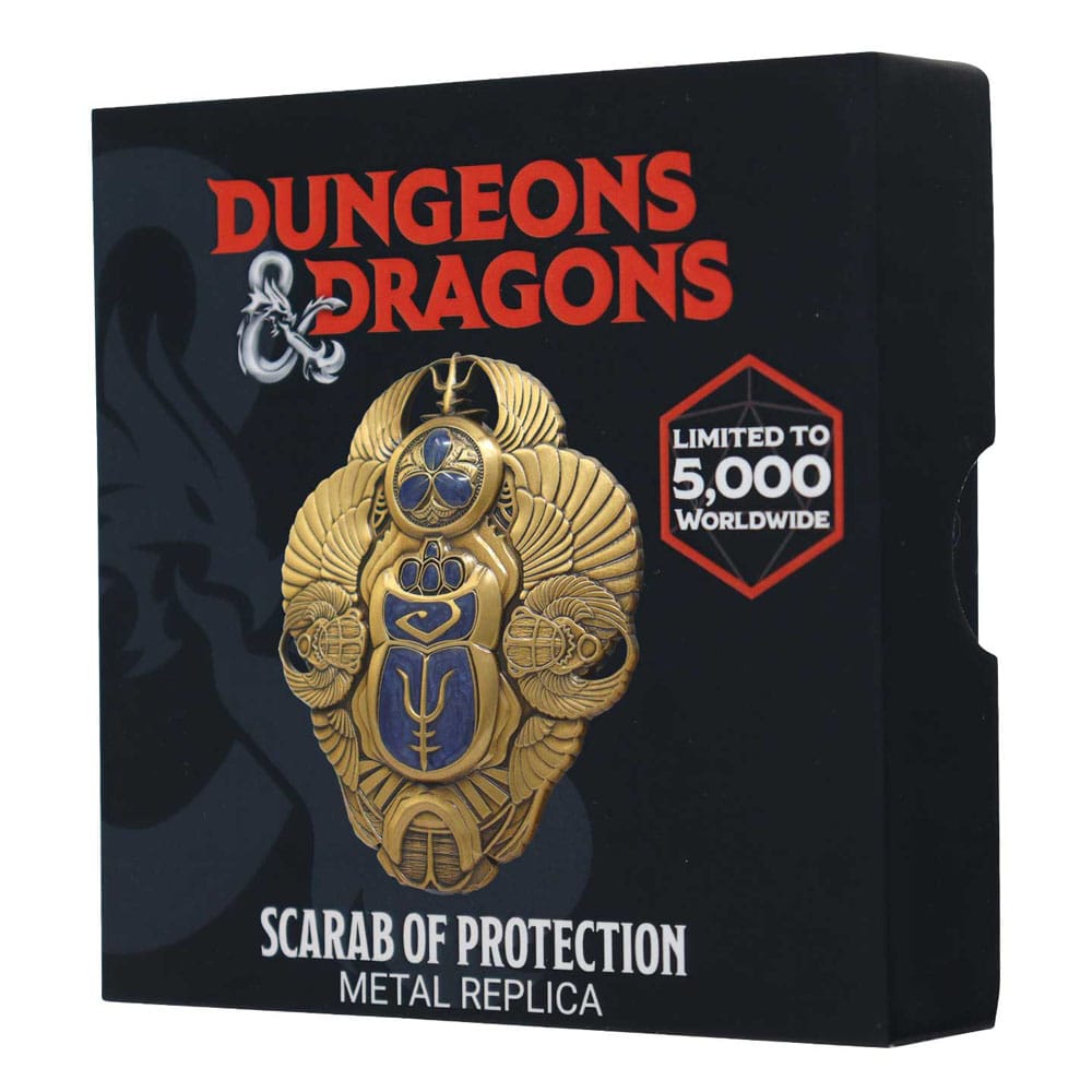 Dungeons &amp; Dragons Replica Scarab of Protection Limited Edition - 5060948290951 - Crystal Lotus