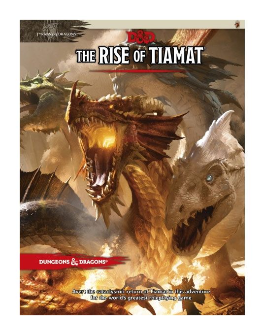 Dungeons &amp; Dragons RPG Adventure Tyranny of Dragons - The Rise of Tiamat - 9780786965656 - CrystalLotus.eu