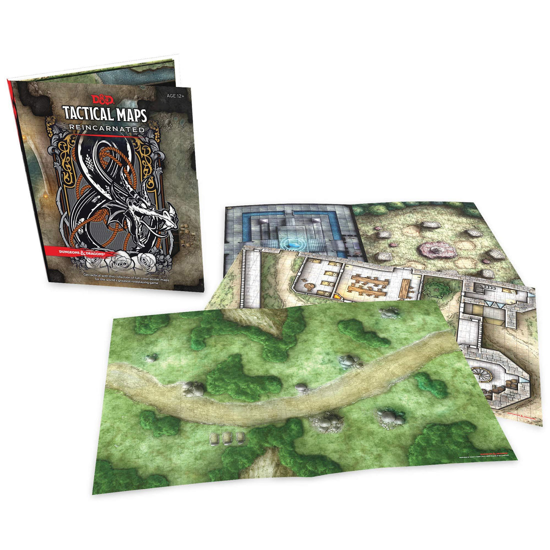 Dungeons &amp; Dragons RPG Tactical Maps Reincarnated english - 9780786966790 - CrystalLotus.eu