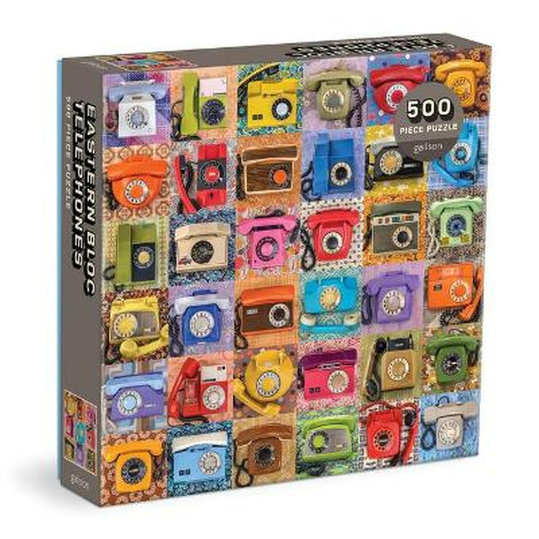 Eastern Bloc Telephones 500 Piece Puzzle - 9780735371996 - CrystalLotus.eu