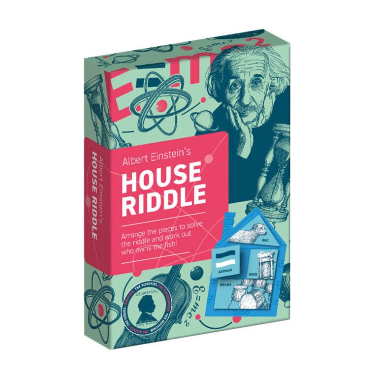 Einstein’s House Riddle - 5056297245520 - Crystal Lotus