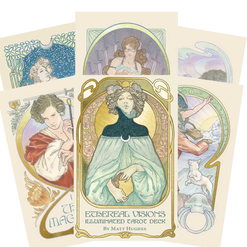 Ethereal Visions Illuminated Tarot Cards - 9781572819252 - Crystal Lotus