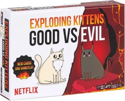 Exploding Kittens Good Vs Evil - 810083044255 - CrystalLotus.eu