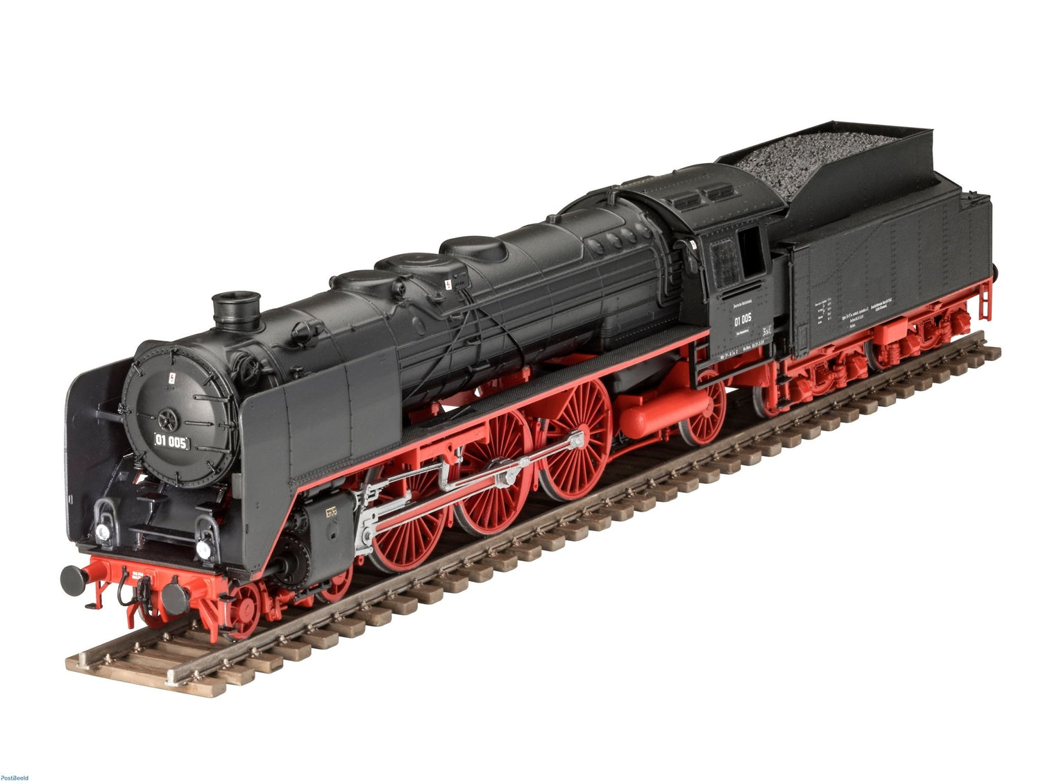 Express locomotive BR01 with tender 2&