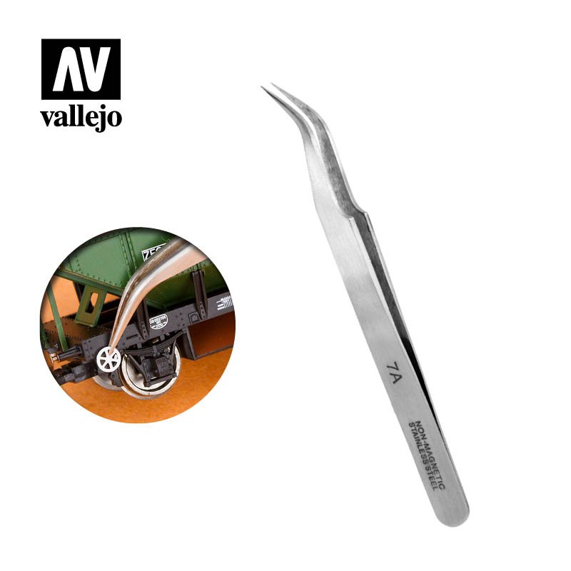 Extra Fine Curved Tweezers (115 mm) - 8429551930338 - CrystalLotus.eu