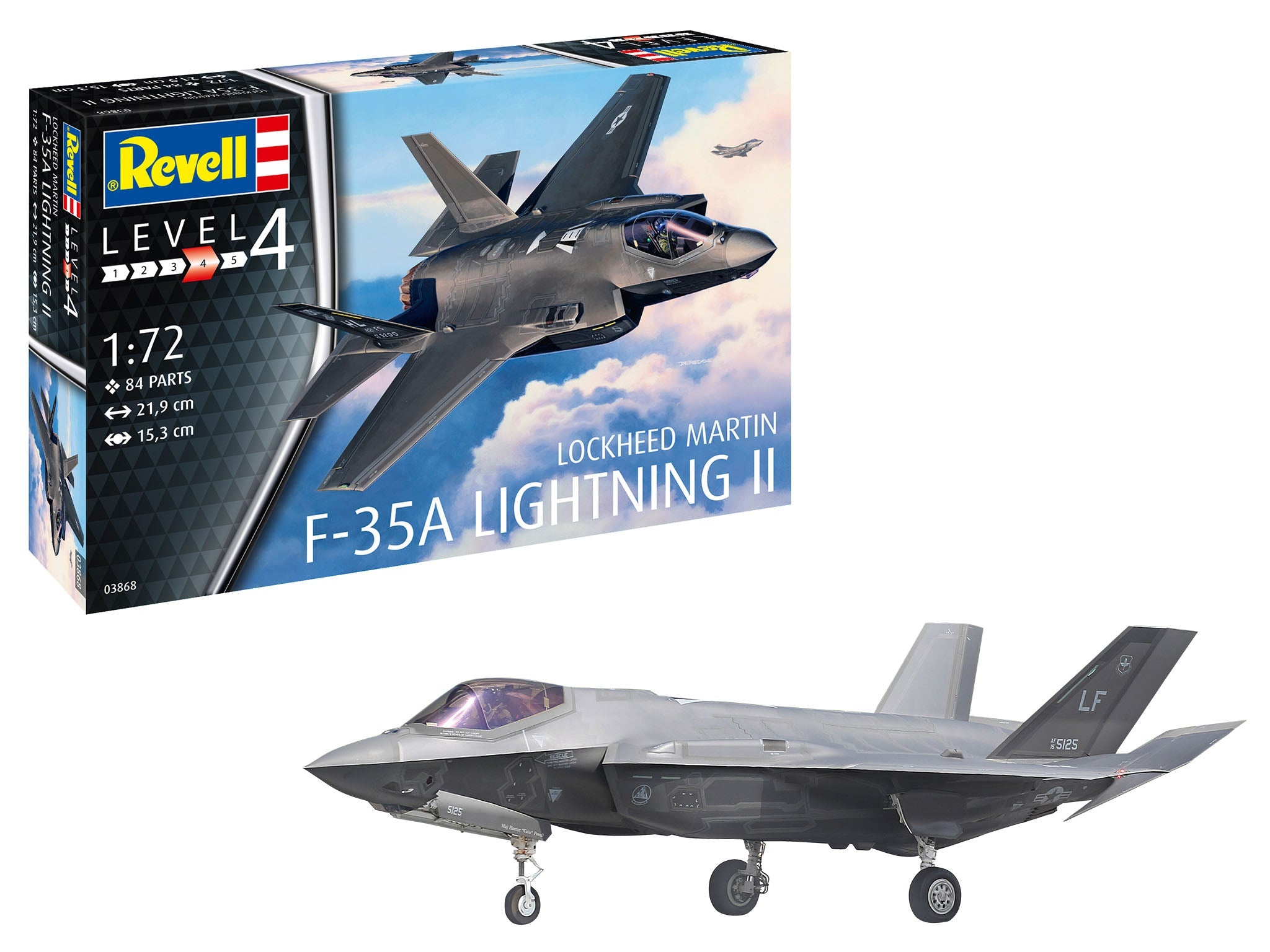 F - 35A Lightning II (1:72) - 4009803038681 - CrystalLotus.eu