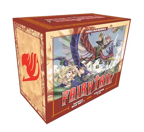 Fairy Tail, Box Set Part 1 of 6, Volumes 1 - 11 (by Hiro Mashima) - 9781632368850 - Crystal Lotus