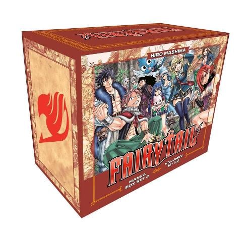 Fairy Tail, Box Set Part 2 of 6, Volumes 12 - 22 (by Hiro Mashima) - 9781632369468 - Crystal Lotus