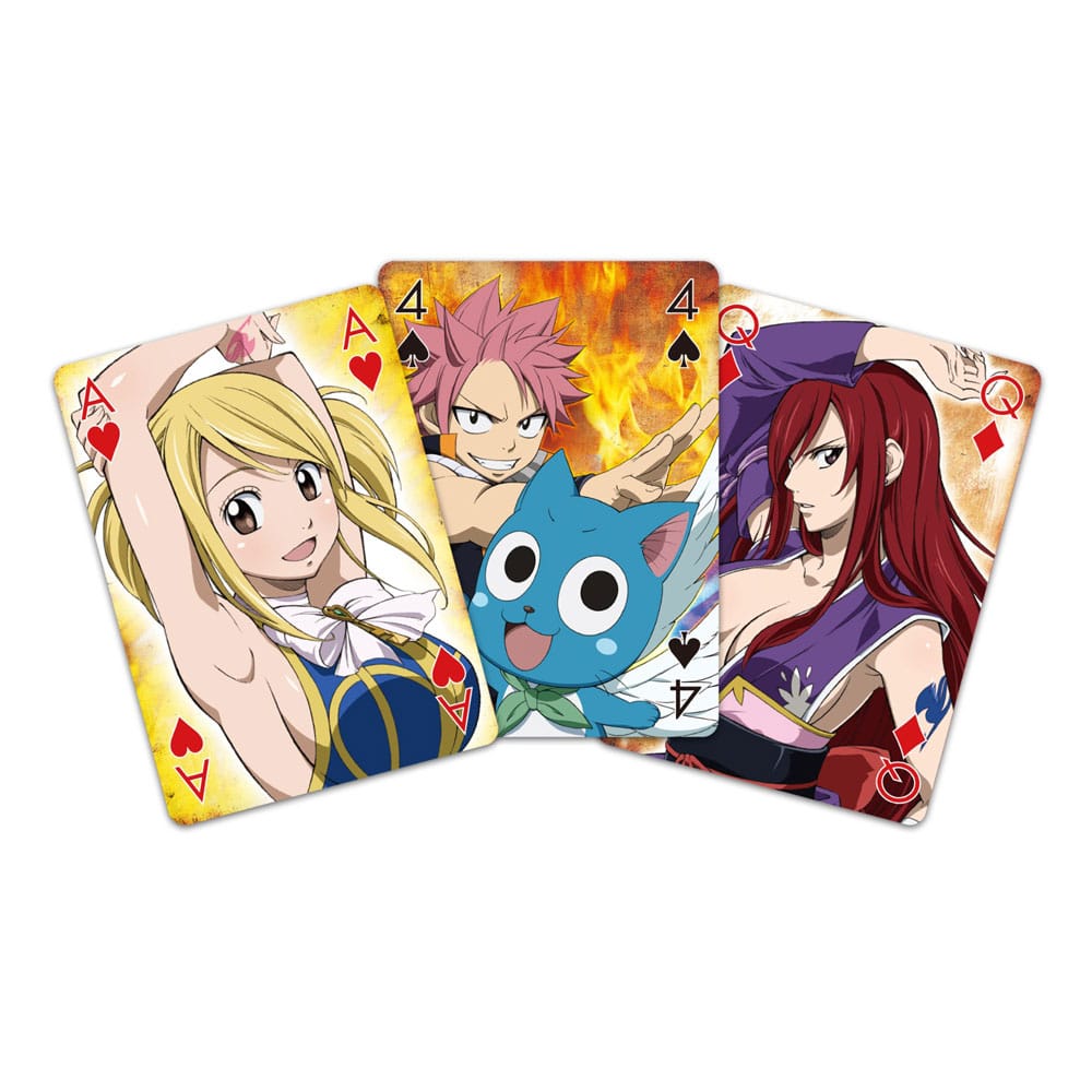 Fairy Tail Playing Cards Characters 