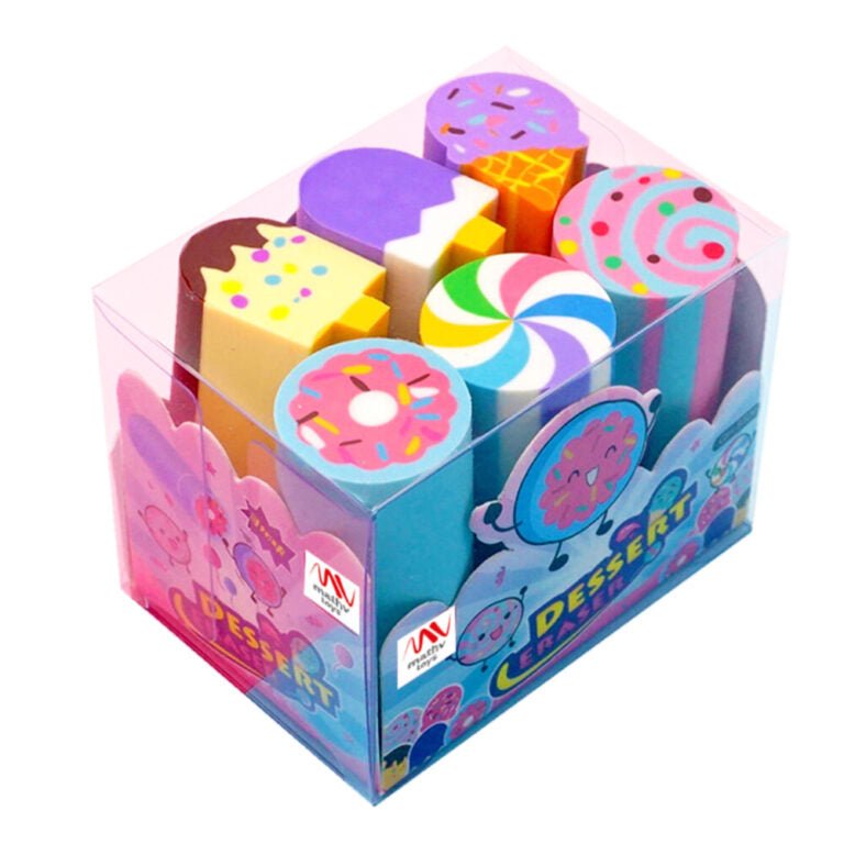 Fancy Eraser Set: Dessert - 6971123985090 - Crystal Lotus