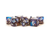 FanRoll 7 - Dice Set - Stardust Galaxy - 680599383977 - Crystal Lotus