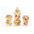 FanRoll Resin Infused 7 - Dice Set - Fruit - 687700231325 - Crystal Lotus
