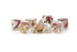 FanRoll Resin Infused 7 - Dice Set - Rose - 687700231585 - Crystal Lotus