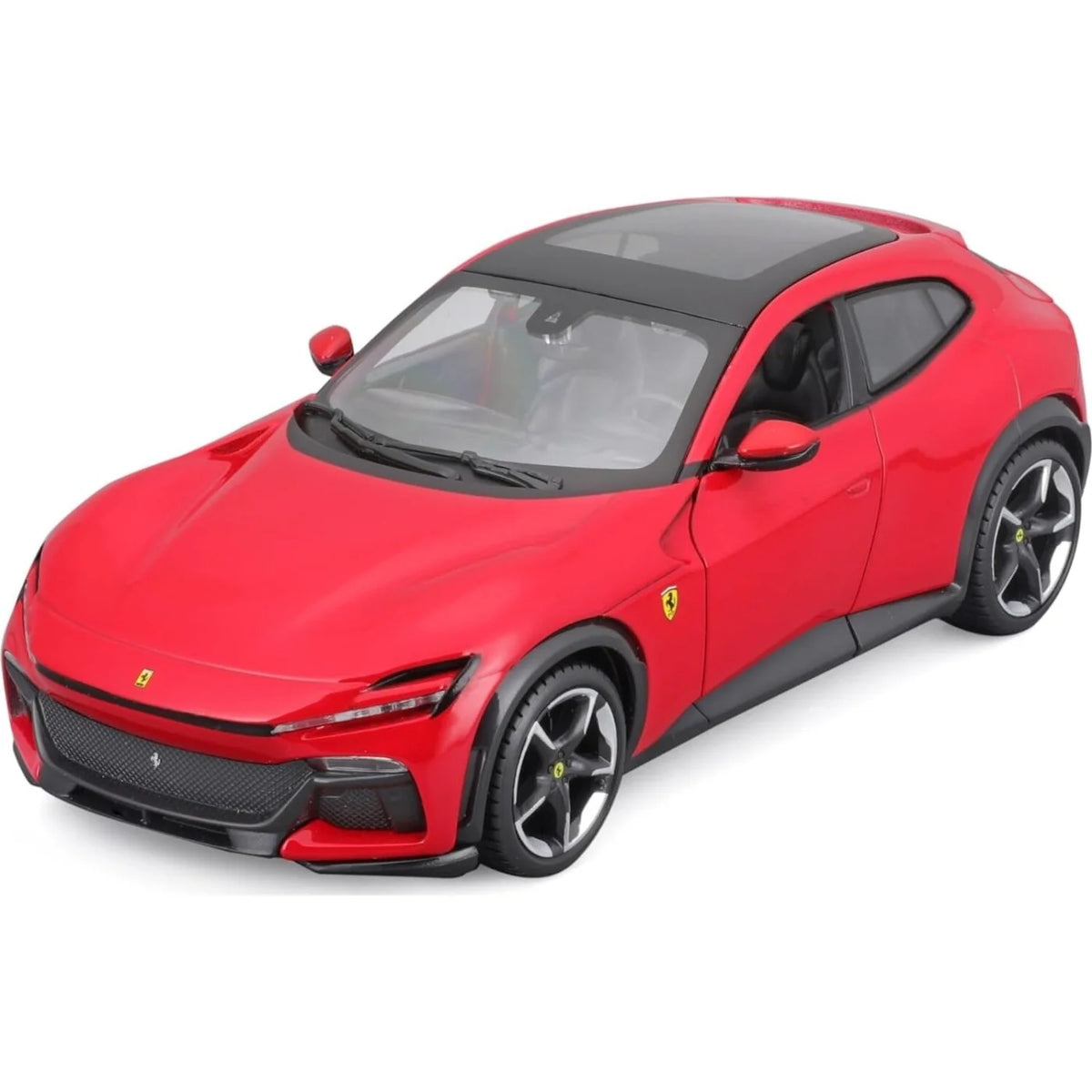 Bburago 1:24 Ferrari Purosangue (2022) Red - 4893993260300 - crystallotus.eu