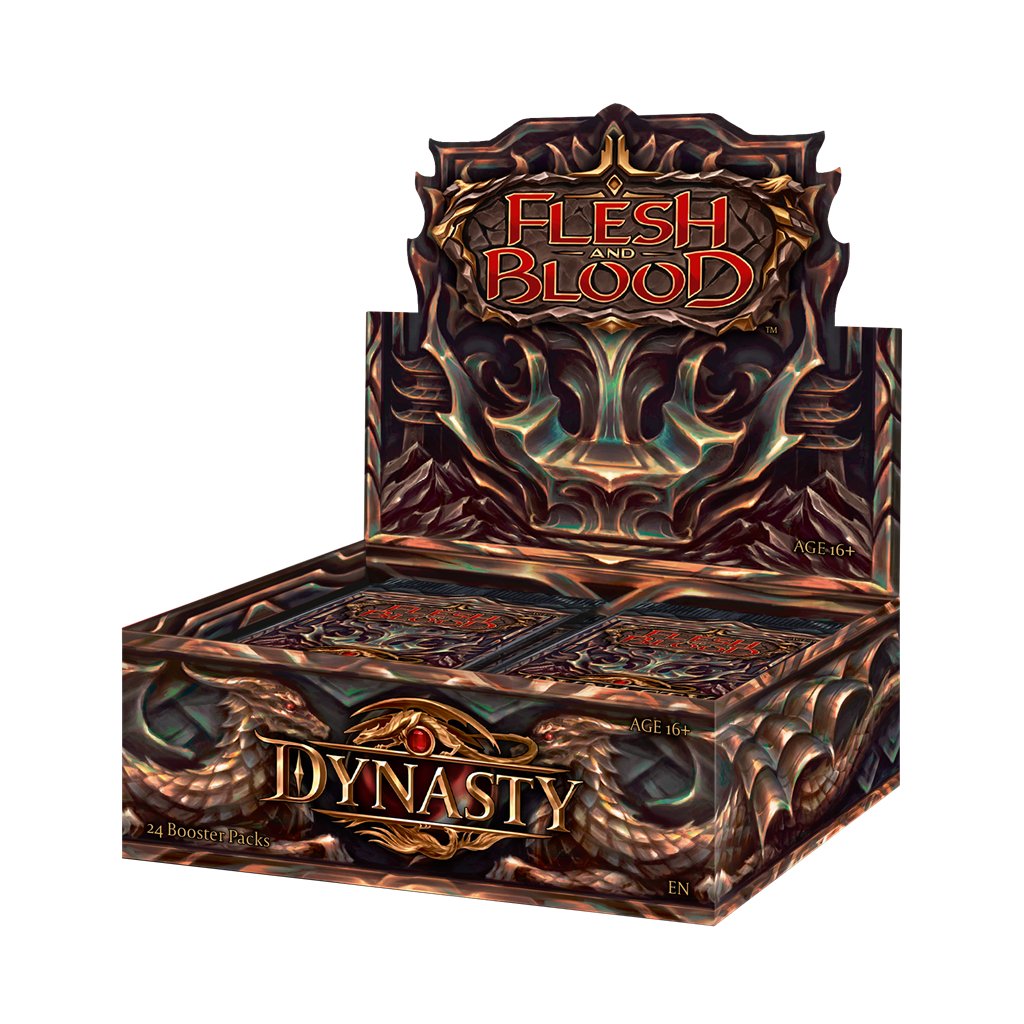 Flesh &amp; Blood TCG - Dynasty Booster Box (24 packs) - 9421905459860 - CrystalLotus.eu