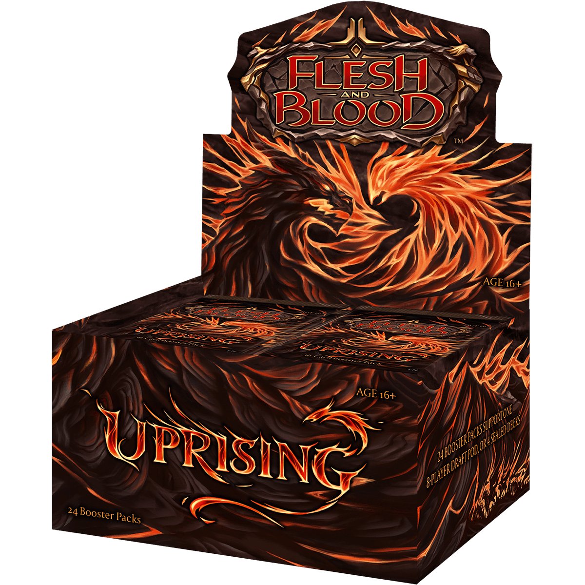 Flesh &amp; Blood TCG - Uprising Unlimited Booster Box (24 Packs) - 9421905459839 - CrystalLotus.eu