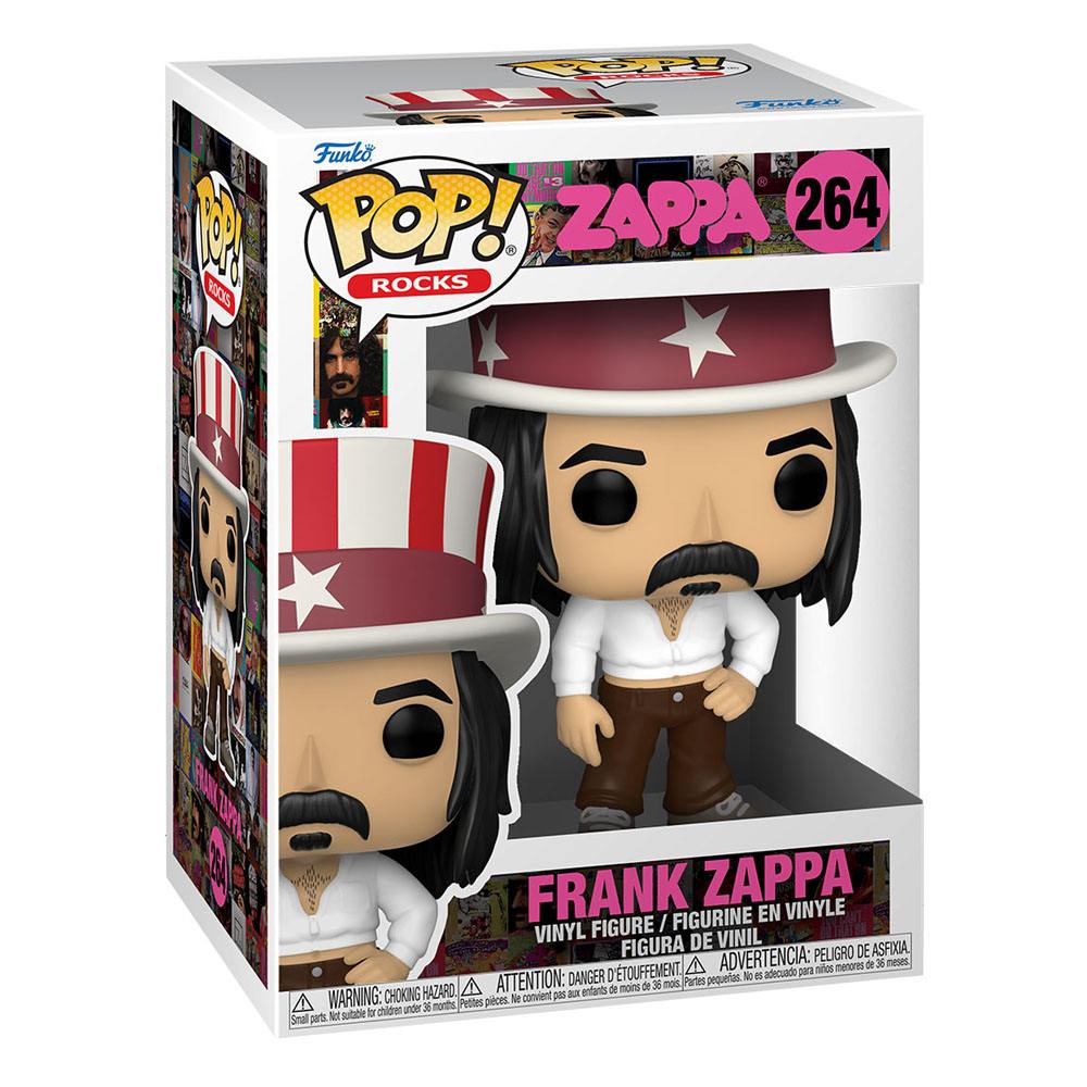 Frank Zappa POP! Rocks Vinyl Figure 9 cm - 889698614399 - CrystalLotus.eu