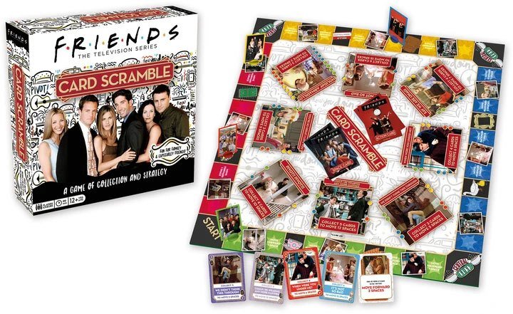 Friends Board Game Card Scramble *English Version* - 840391129702 - CrystalLotus.eu