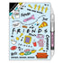 Friends Notebook and Quote Pen Set – Blue Icon - 5060718149458 - CrystalLotus.eu