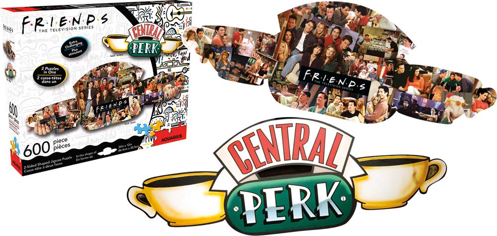 Friends Shaped Jigsaw Puzzle Central Perk (600 pieces) - 840391141360 - CrystalLotus.eu