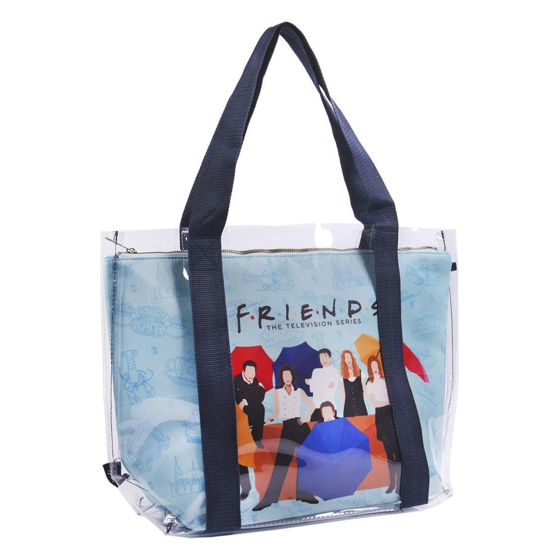 Friends Tote Bag Cast - 8427934510245 - CrystalLotus.eu